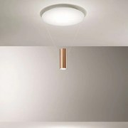 Φωτιστικό Οροφής 6798 OR LC 36W Led Φ55cm 45-90cm White-Gold Perenz Μέταλλο