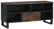 vidaXL Ντουλάπι Τηλεόρασης Καφέ 105 x 33 x 46 εκ. Μασίφ ξύλο μάνγκο