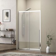 Καμπίνα Ντουζιέρας Από Τοίχο Σε Τοίχο Συρόμενη Elysium 400 ELY400110 8mm Clear-Chrome Karag 110 x 200 Αλουμίνιο,Γυαλί