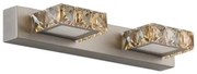 Απλίκα Φωτιστικό Τοίχου Led 144-80008 Eurolamp-144-80008-Νίκελ Ματ 144-80008