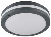 Φωτιστικό Οροφής - Πλαφονιέρα Piave 676960142 1x12W Led Φ30cm 9cm Με Αισθητήρα Anthracite Trio Light Πλαστικό