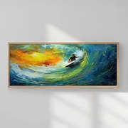 Πίνακας Copal pakoworld με ψηφιακή εκτύπωση και πλαίσιο 120x2x50εκ