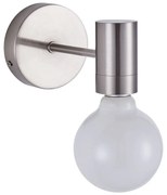 Φωτιστικό Τοίχου - Απλίκα Adept 77-8251 10x16x10cm 1xE27 60W Nickel Homelighting