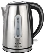 ESTIA ΒΡΑΣΤΗΡΑΣ BLACK &amp; INOX ΑΝΟΞΕΙΔΩΤΟΣ 2200w 1.7lt