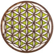 Διακοσμητικό Τοίχου Geometric 931NTR1107 44x1,6x44cm Multi Wallity Mdf