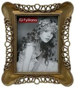 ΚΟΡΝΙΖΑ Fylliana FL24057 12x18 ΧΡΥΣΟ ΑΝΤΙΚΕ ΧΡΩΜΑ 21x3x26εκ 279-225-299