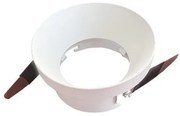 Φωτιστικό Σποτ Χωνευτό GU10 IP20 Zermira Eurolamp-147-52534-Λευκό 147-52534