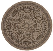 Ψάθα Avanos 8894 BLACK Royal Carpet - 160 x 160 cm