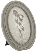 Κορνίζα Οβάλ 86599 13x18cm Grey Mdf