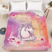 Κουβέρτα μονή Art 6114 160x220 Εμπριμέ       Beauty Home