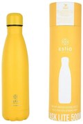 Estia Θερμός Παγούρι Travel Flask Lite Save The Aegean 500ml Pineapple Yellow 01-18078