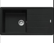 Franke Basis BFG 611-97 Matt Black Γρανιτένιος Νεροχύτης 60cm
