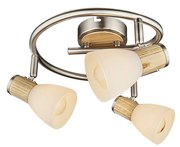 Φωτιστικό Οροφής Globo Lighting Gylfi 54352-3 Νίκελ Ματ