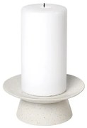 Βάση για Κερί και Γλυκά Nordic Vanilla Πορσελάνη Ø14,5 x H6 cm Broste Copenhagen
