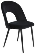 Liberta KIM ΚΑΡΕΚΛΑ ΜΑΥΡΟ 49x60xH86cm 49x60xH86cm 03-0988
