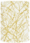 Καπέλο Φωτιστικού 1xE27 Ώχρα Κλαδιά Λινό Branches SH101022-F Ebb&amp;Flow-SH101022-F-Λευκό-Χρυσό SH101022-F