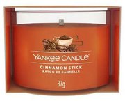 Κερί Αρωματικό Σε Βάζο Votive Signature Cinnamon Stick 1701435E 5,4x4,4cm Orange Yankee Candle Κερί