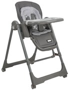 BEBE STARS ΚΑΡΕΚΛΑΚΙ ΦΑΓΗΤΟΥ-ΚΟΥΝΙΑ 2 ΣΕ 1 NUOVO GREY 867-186