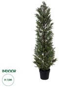 GloboStar® Artificial Garden LEMON CYPRESS 20153 Τεχνητό Διακοσμητικό Φυτό Λεμονόκυπάρισσο Υ180cm