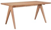 Τραπέζι Winslow ξύλο rubberwood σε ανοιχτό καρυδί χρώμα 180x85x75εκ 180x85x75 εκ.