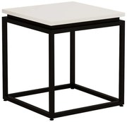Τραπεζάκι Βοηθητικό Nergis 835PUQ5029 45x45x45,5cm White