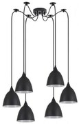 Κρεμαστό Φωτιστικό Οροφής Μαύρο ADEPT PENDANT 77-9049 Homelighting 77-9049 Μαύρο