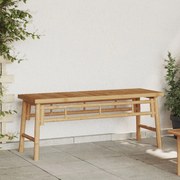 vidaXL Παγκάκι Κήπου 110x38x45 εκ μπαμπού