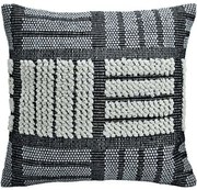 Μαξιλάρι Διακοσμητικό (Με Γέμιση) Kiran 940-124-001 Grey 45Χ45 45x45cm Fabric