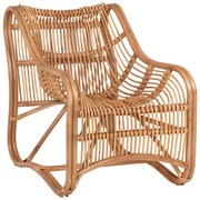 Καρέκλα - Πολυθρόνα C5995 Φυσικό Rattan 71x85x86Υ εκ. 71x85x86 εκ.