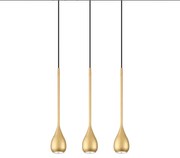 Φωτιστικό Οροφής - Ράγα 01179-07BR GU10 LED 70cm Gold Luma
