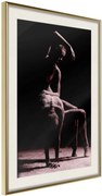 Αφίσα - Contemporary Dance - 40x60 - Χρυσό - Με πασπαρτού