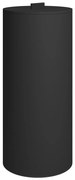 Καλάθι Απλύτων 30Lt 2560-403 25x60cm Matte Black Pam&amp;Co Ανοξείδωτο Ατσάλι