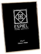 Κορνίζα Μεταλλική Χρυσή ESPIEL 13x18εκ. FAM750