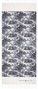 Πετσέτα Θαλάσσης - Παρεό 3669 Ecru-Grey Greenwich Polo Club Θαλάσσης 80x180cm 100% Cotton