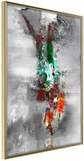 Αφίσα - Contradiction of Opinions - 40x60 - Χρυσό - Χωρίς πασπαρτού