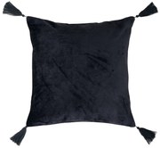 Βελουτέ Διακοσμητικό Μαξιλάρι (50x50) Kentia Stylish Ivanna 30 Black