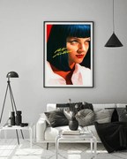 Πόστερ &amp;  Κάδρο Pulp Fiction - Mia Wallace MV006 21x30cm Εκτύπωση Πόστερ (χωρίς κάδρο)