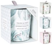 Αρωματικό Κερί 10 x 8 cm, σε 3 επιλογές χρώματος, Tropical Green, Light Green, Blue Peppermint