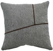 Μαξιλάρι Διακοσμητικό (Με Γέμιση) Linear 374-225-498 Grey 43X43 Ύφασμα