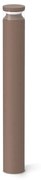 Φωτιστικό Δαπέδου Boeing H100 346724 3000K 1700lm 13x100cm Coffee Ideal Lux