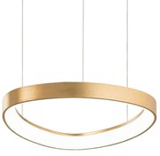 Φωτιστικό Οροφής Gemini 247243 42,5x18,5/152,5x42,5cm LED 38W 3000K Gold Ideal Lux