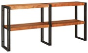 vidaXL Τραπέζι κονσόλας 160x33x75 εκ. Μασίφ χοντροκομμένο ακακία