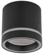 Πλαφονιέρα Φωτιστικό Οροφής GX53 10W IP20 Jet TK Lighting-4351-Μαύρο 4351