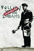 Αφίσα Banksy street art - follow your dreams