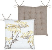 Μαξιλάρι Καρέκλας 2 Όψεων (38x38) S-F Oriana Or CUD938001GAL