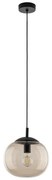 Κρεμαστό Φωτιστικό Οροφής 30cm E27 15W IP20 Vibe TK Lighting-4677-Μαύρο 4677