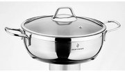 Κατσαρόλα Ημιχύτρα 30X10Cm YMS00200330 - 6Lt Soft Inox Max Home 30cm Stainless Steel