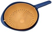 Lalos Σουρωτήρι Γυροσκόπιο Πλαστικό 41x24.5cm Μπλε-Πορτοκαλί 4640
