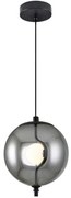 Φωτιστικό Οροφής 701CHD1643 Φ24x120cm 1xG4 10W Grey-Black Opviq