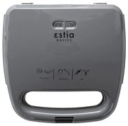 ESTIA ΤΟΣΤΙΕΡΑ AROMA GREY 2 ΘΕΣΕΩΝ 750w ΓΚΡΙ
